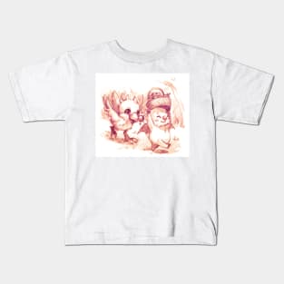 Baby Chocobo & Moguri Kids T-Shirt